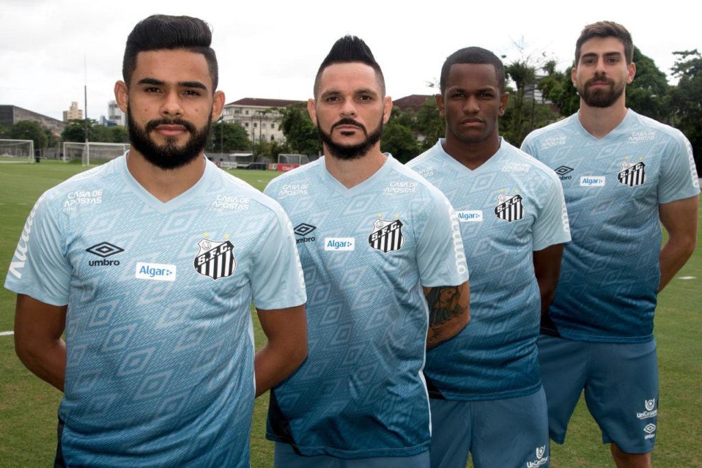 Santos Divulga Novos Uniformes De Treino Para 2020: Veja Fotos - Diário ...