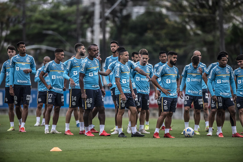 Veja o prazo final do contrato dos jogadores do elenco do Santos