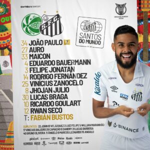 Goulart marca pela primeira vez e Santos volta a vencer no