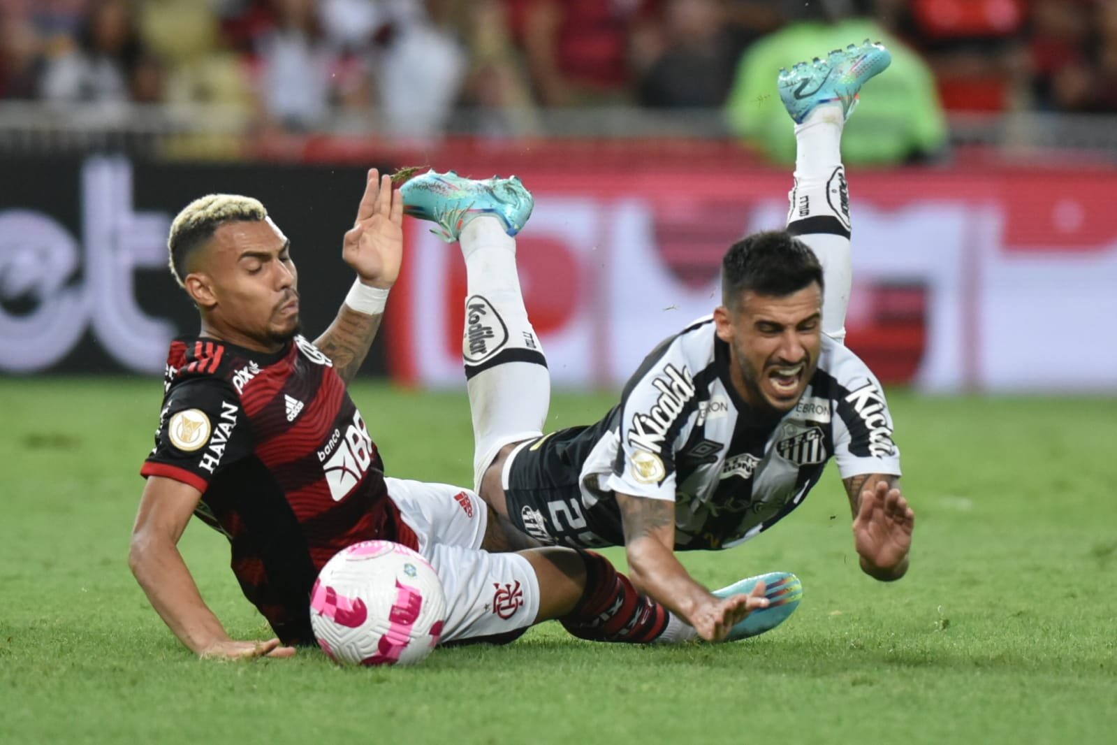 Flamengo 3 x 2 Santos  Campeonato Brasileiro: melhores momentos