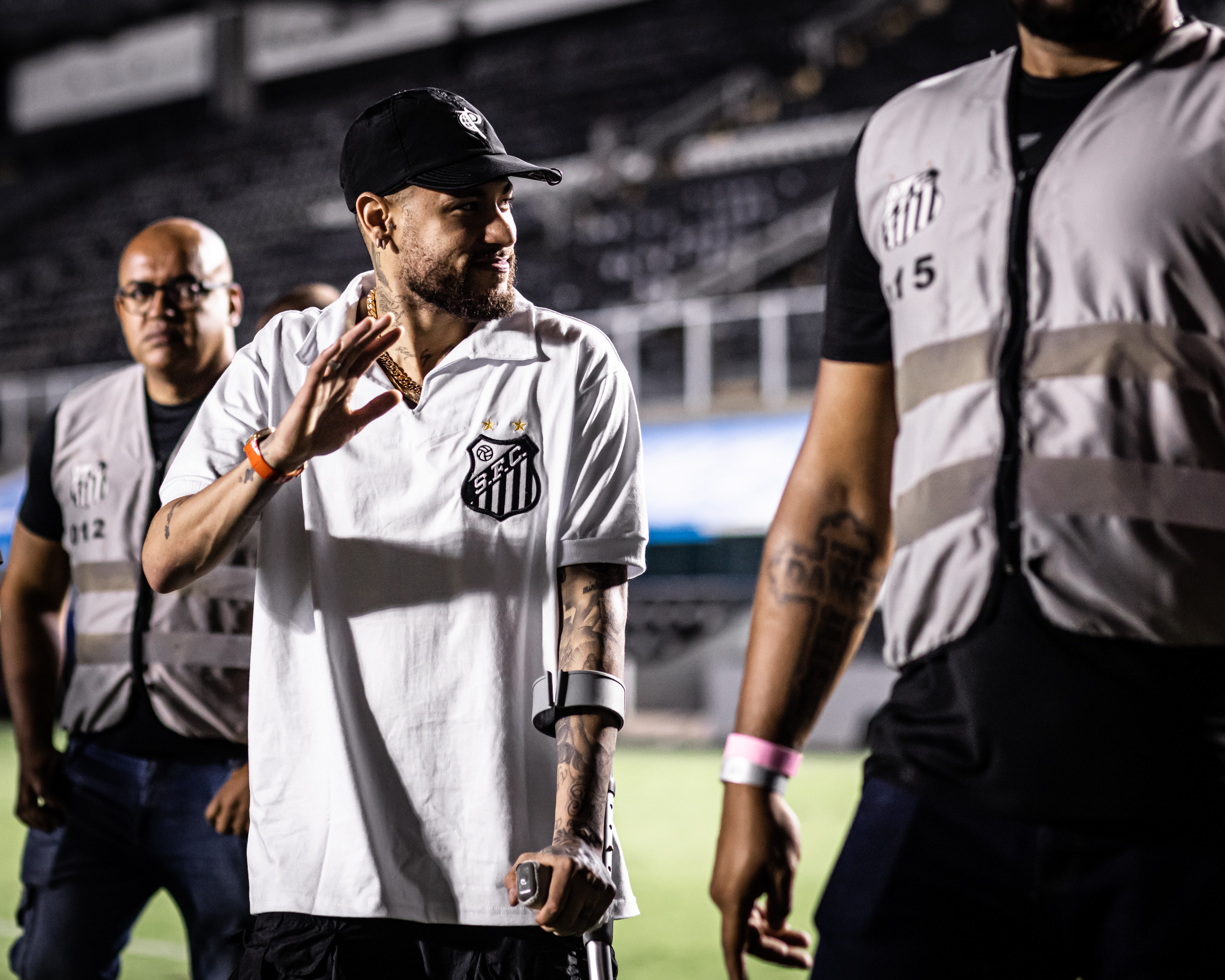 NEYMAR: SANTOS VISITA O INSTITUTO DO CRAQUE 