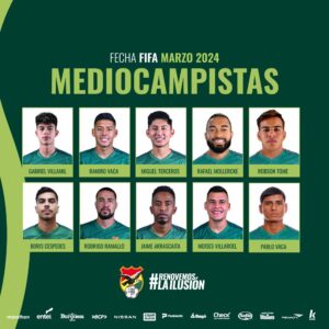Miguelito é convocado para amistosos da seleção da Bolívia