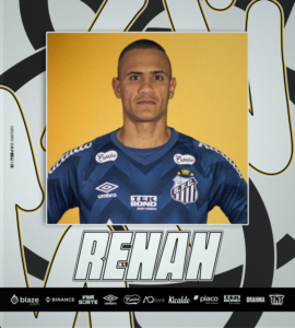 Santos anuncia a contratação do goleiro Renan