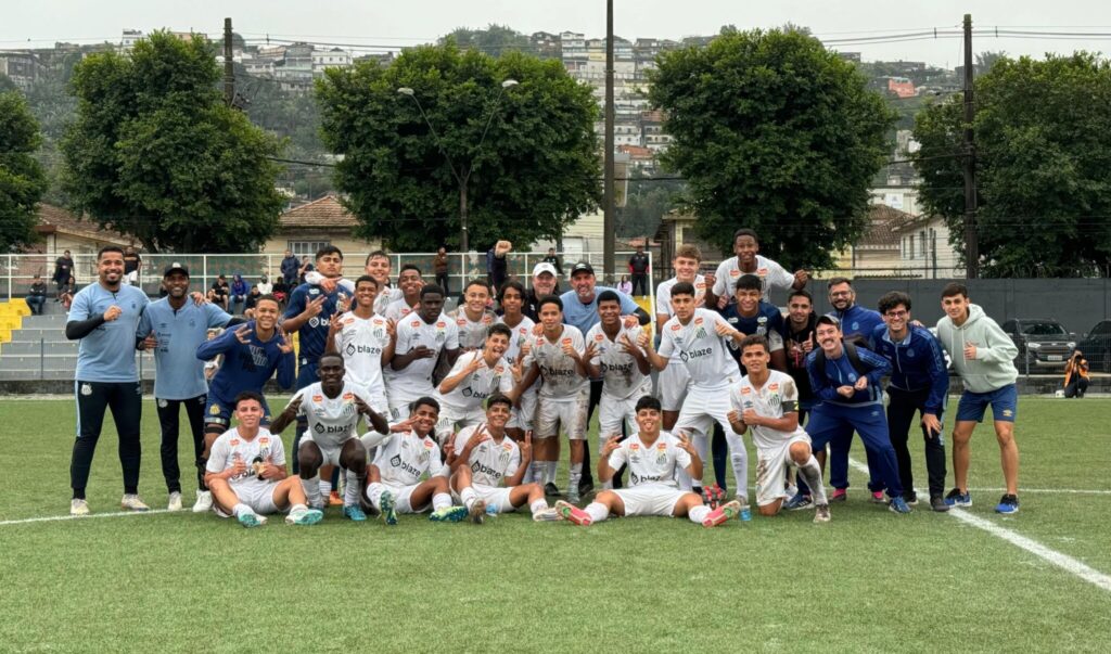 Santos vence o Mirassol no returno da terceira fase do Paulista Sub-15