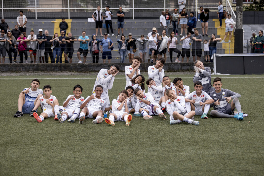 Fora de casa, Santos faz a ida das quartas de final do Paulista Sub-11 e Sub-12